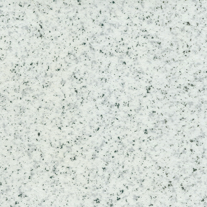 Piso heterogêneo resistente a manchas e absorção sonora