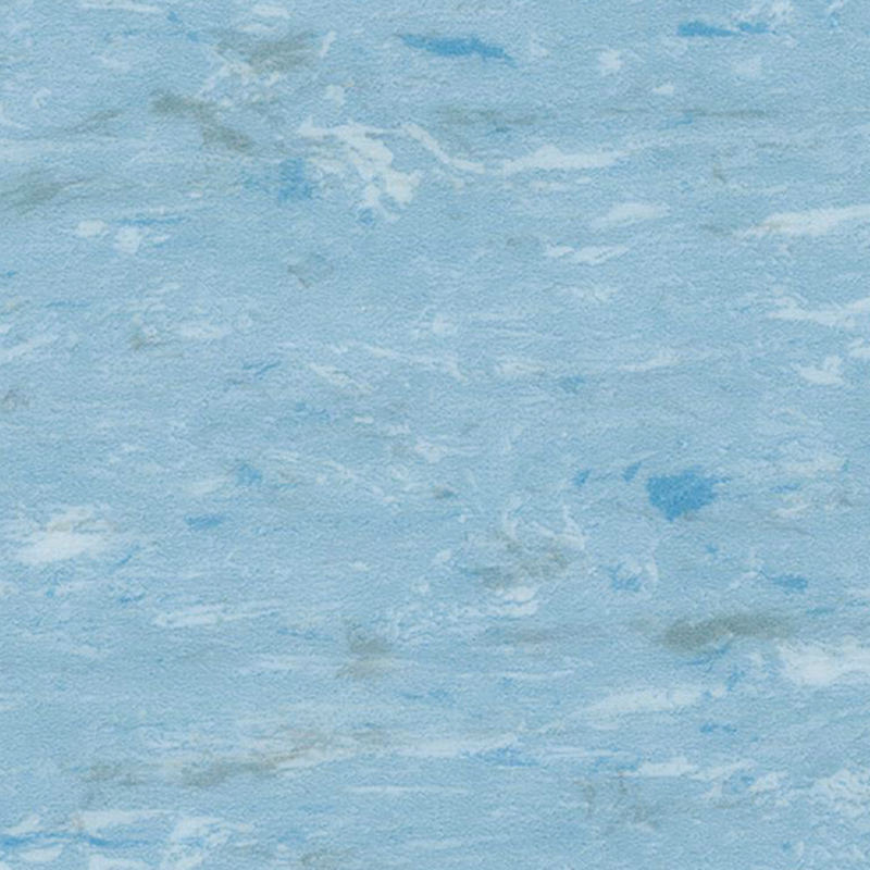 Pavimentos heterogéneos à prova de fogo e de fácil limpeza