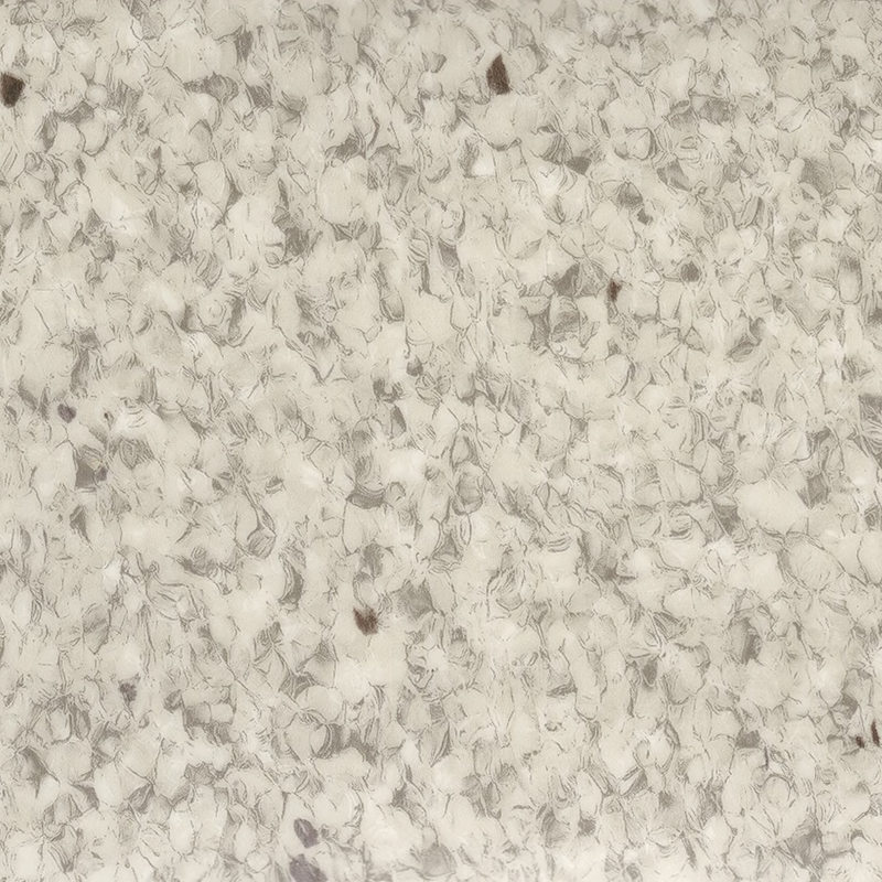 Piso heterogêneo de alta durabilidade e resistente a manchas