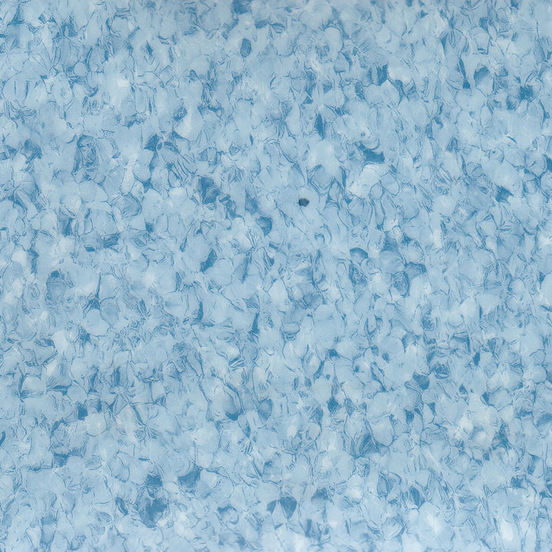 Piso heterogêneo de alta durabilidade e resistente a manchas