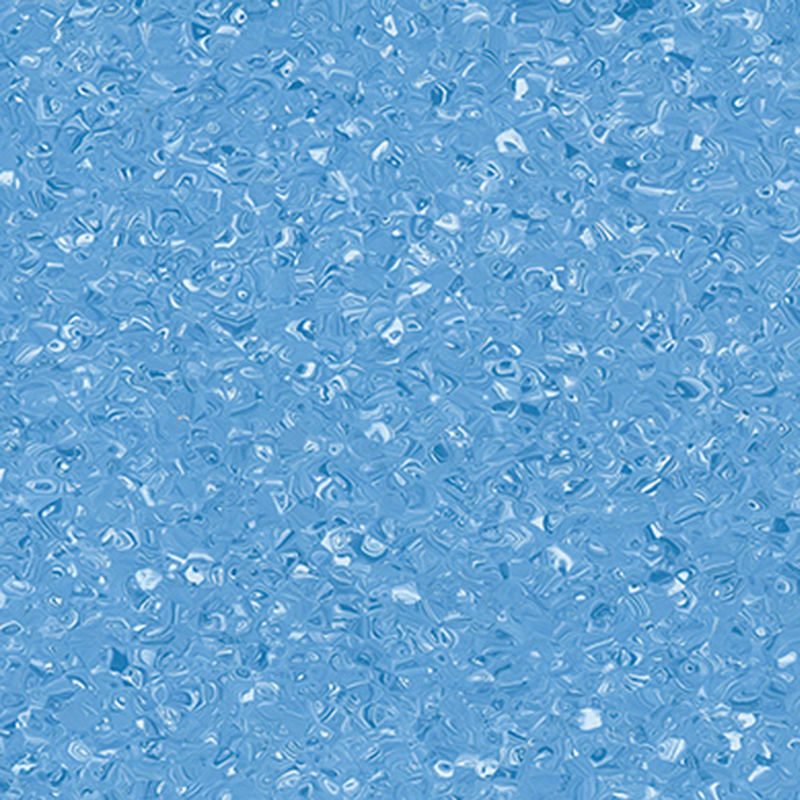 Piso homogêneo com resistência a ácidos e álcalis