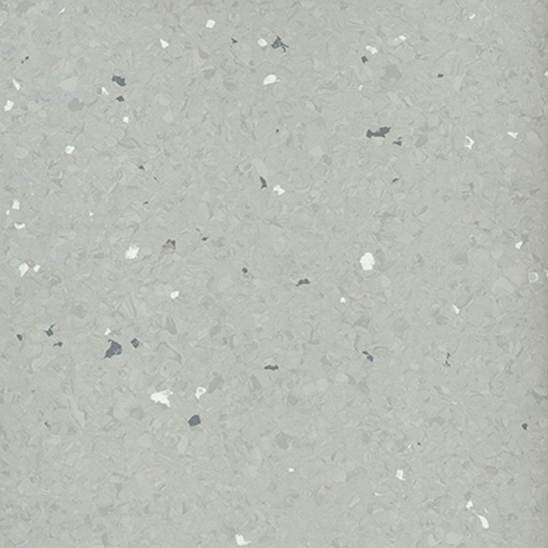 Piso homogêneo em tons de baixa saturação