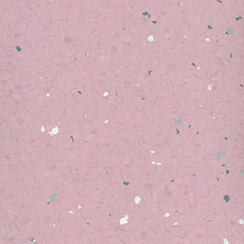 Piso homogêneo em tons de baixa saturação