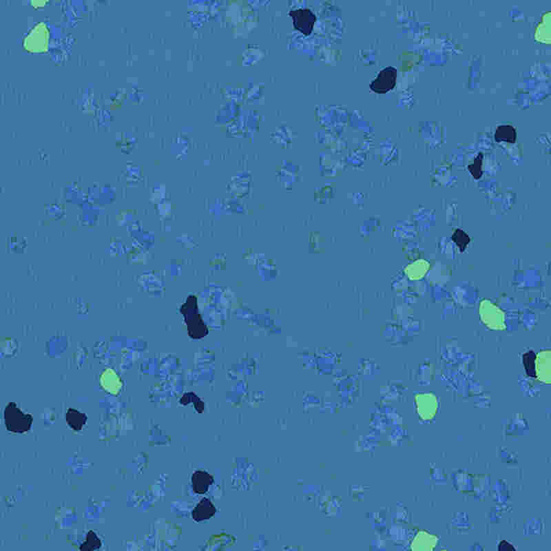 Piso de borracha à prova de riscos e de alta elasticidade